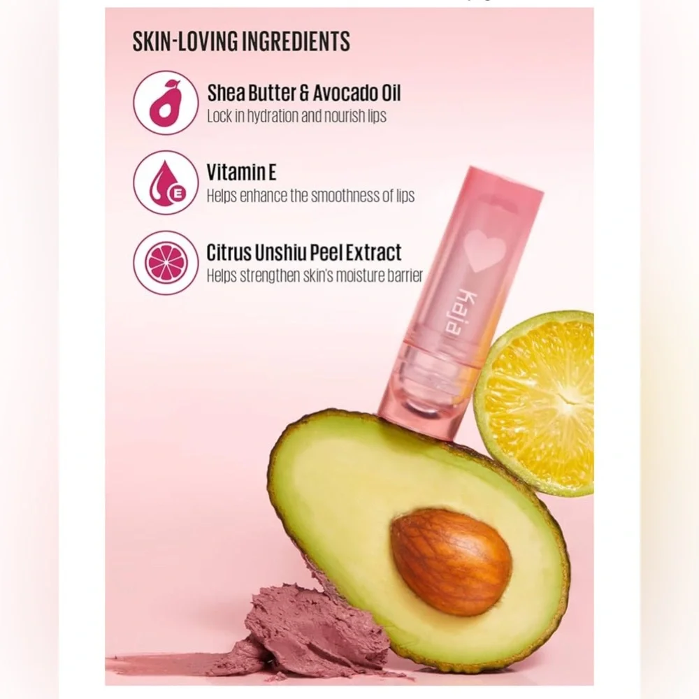 Kaja Love Blur Soft Comfort Semi-Matte Lip Balm “Tangy Love” 0.14 oz.